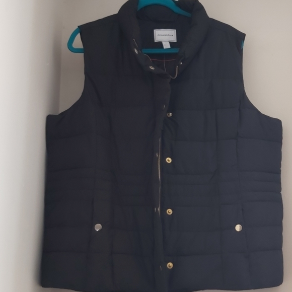 Charter Club Jackets & Blazers - Charter Club Black Outerwear Vest